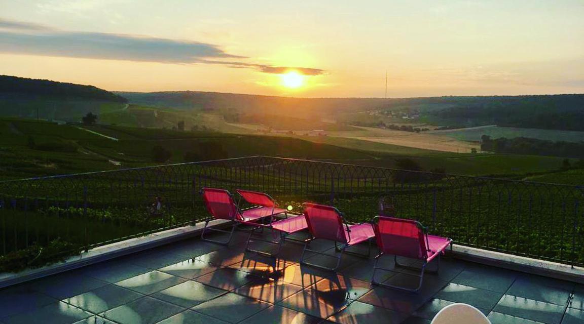 فيلا Floressens En Champagne Terrasse Privative Sur Le Vignoble Fleury-la-Riviere المظهر الخارجي الصورة